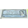 Image 1 : 1954 $5 CANADIAN BILL SERIAL #FX9840165