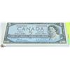 Image 1 : 1954 $5 CANADIAN BILL SERIAL #IX6516004