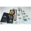 Image 1 : BOX OF VARIOUS COLLECTIBLE COINS AND MORE