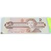 Image 1 : 1986 $2 CANADIAN BILLSERIAL #EGF3639750