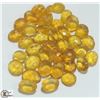 Image 1 : LOT OF 38 HOBBY GLASS CITRINE GEMSTONES