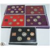 Image 1 : LOT OF 5 VARIOUS GREAT BRITAIN COIN SETS