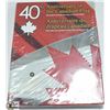 Image 1 : 2005 SILVER CANADA $1 COIN 40TH ANNIVERSARY OF