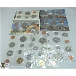 LOT OF 10 CANADA UNCIRCULATED MINT SEALED COIN