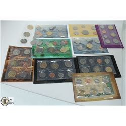 LOT OF 10 CANADA UNCIRCULATED MINT SEALED COIN