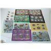 Image 1 : LOT OF 10 CANADA UNCIRCULATED MINT SEALED COIN