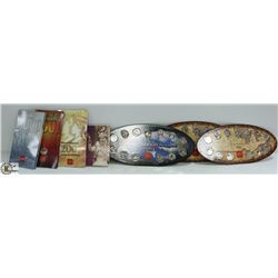 LOT OF VARIOUS CANADA COIN SETS AND MISC. COINS