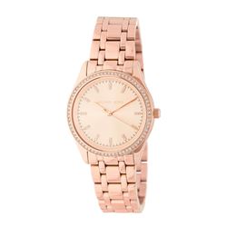NEW MICHAEL KORS ROSE GOLD WATCH W/CRYSTAL