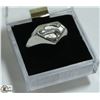 Image 1 : SUPERMAN SYMBOL RING SIZE 14