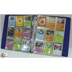 LOT OF 180 VARIOUS POKEMON CARDS IN BINDER, NEW