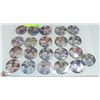 Image 1 : BAG OF 1984 OILERS BUTTONS GRETZKY MESSIER ETC