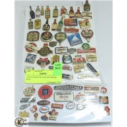 COLLECTION OF GAS OIL BOOZE PINS