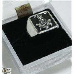 MASONIC SYMBOL RING SIZE 11
