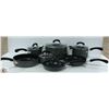 Image 1 : NEW 11PC COOK'S ESSENTIAL NON-STICK COOKWARE