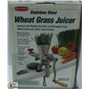 Image 1 : STAINLESS STEEL WHEAT GRASS JUICER