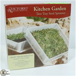 VICTORIO KITCHEN GARDEN 2 TRAY SEED SPROUTER