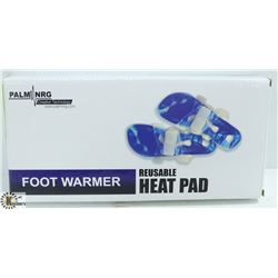 PALM NRG REUSABLE FOOT WARMER HEAT PADS