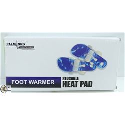 PALM NRG REUSABLE FOOT WARMER HEAT PADS