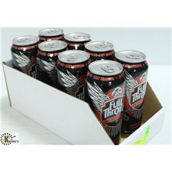 8 CANS FULL THROTTLE ORANGE ENERGY DRINKS