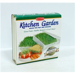 KITCHEN GARDEN DELUXE TWO TRAY SEED SPROUTER
