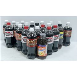 23 BOTTLES OF VARIOUS POP