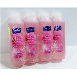 LOT OF 4 SUAVE WILD CHERRY BLOSSOM SHAMPOO