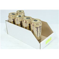 LOT OF 5 MONSTER JAVA ENERGY DRINKS