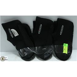 3 PAIR OF NEW TILOS NEOPRENE SOCKS