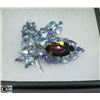 Image 1 : VINTAGE ESTATE RHINESTONE BROOCH