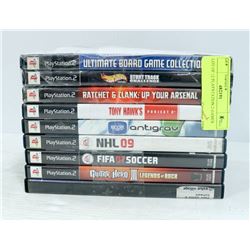 LOT OF 12 PLAYSTATION 2 GAMES