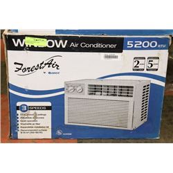 FOREST AIR 5200BTU AIR CONDITIONER.