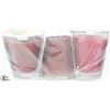 Image 1 : BAG OF 3 ASSORTED GLADE SCENTED CANDLES