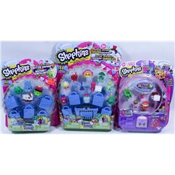 LOT OF 3 SHOPKINS NEW IN BOX TOYS