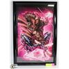 Image 1 : FRAMED GAMBIT PRINT, SIGNED HUGH ROOKWOOD