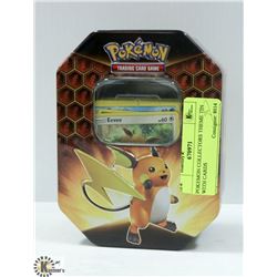 POKEMON COLLECTORS THEME TIN WITH CARDS
