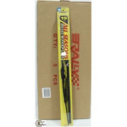 BOX OF 5 NEW 19" WIPER BLADES