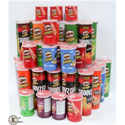 LARGE BOX OF ASSORTED PRINGLES