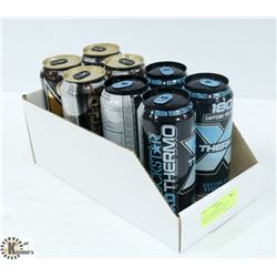 LOT OF 8 ROCKSTAR COTTON CANDY & COFFEE ENERGY