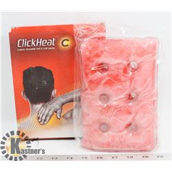 NEW CLICK HEAT LUXURY REUSABLE HOT & COLD PACKS