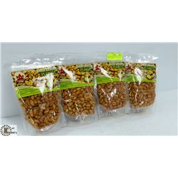 LOT OF 4 BAGS KFI PEANUTS - CHILI LEMON FLAVOR