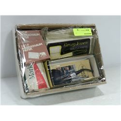 ANTIQUE PAYNE PIPE WITH FILTERS, CLEANERS AND