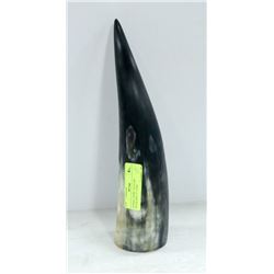 ANIMAL HORN- HOLLOW- MEASURES 12" LONG