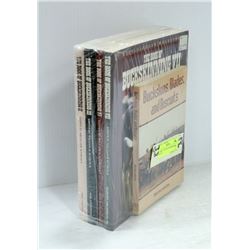 BOOKS- VINTAGE- BUCKSKINNING SET OF 3