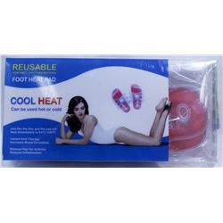 PAIR OF NEW COOL HEAT FOOT HOT / COLD PADS - JUST