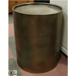 MANILA METAL DRUM TABLE 16 X 20