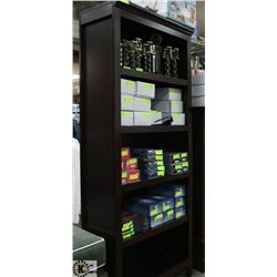 5 SHELF BOOKCASE 31 X 12 X 72