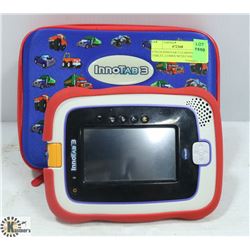 VTECH INNOTAB 3 LEARNING TABLET, COMES WITH CASE