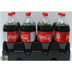 8 BOTTLES OF 2L COCA COLA