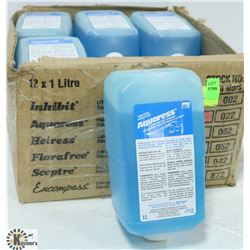 BOX OF 11 AQUARESS 1 LITRE HAND & BODY SHAMPOO