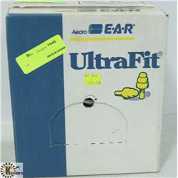 BOX OF AEARO ULTRALIGHT EARPLUGS, NOISE REDUCTION